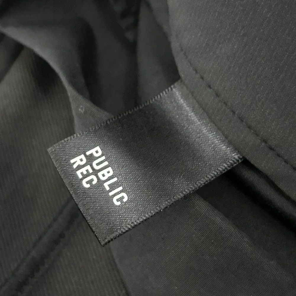 Public Rec Gamechanger Pants 33X30 Fits 33X29‎ Black Straight 5-Pocket Stretch